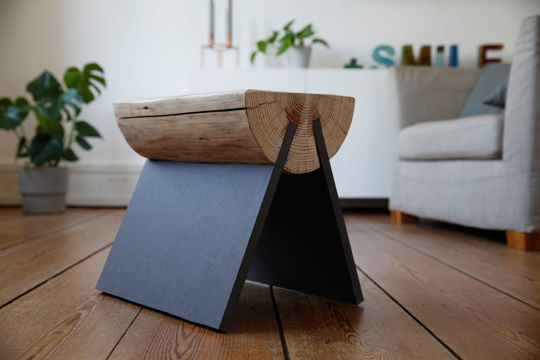 Cómo hacer un taburete de madera artesanal