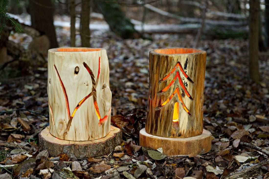 Cómo hacer un farolillo de madera
