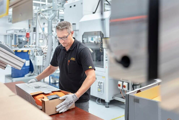 La fabricación de baterías STIHL