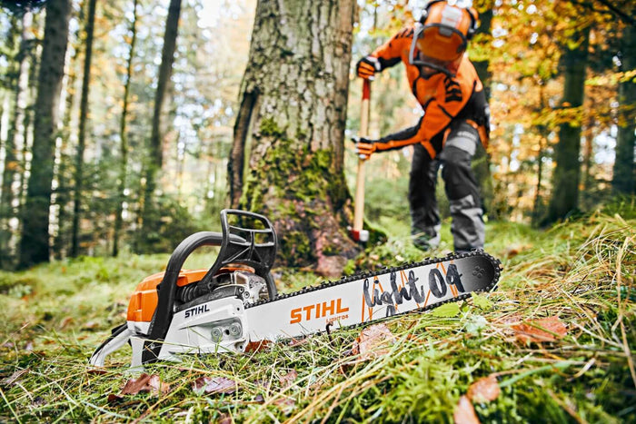 Espadas y cadenas STIHL: un gran equipo para conseguir el mejor rendimiento