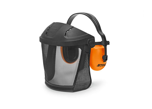 Pantalla FUNCTION - Visor con rejilla de nylon y protectores auditivos