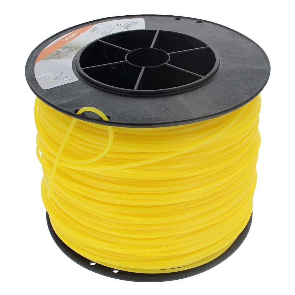 Hilo de corte, Amarillo 5 cantos Ø 3,0 mm, Longitud 339 metros