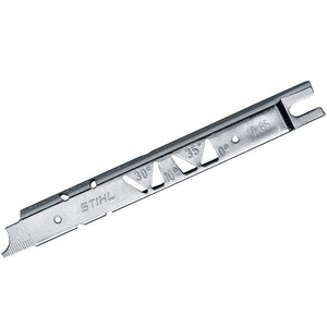Plantilla de limado para .325", 3/8", 3/8"P y 1/4"